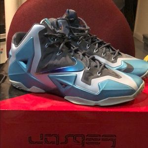 Lebron 11 gamma blue with original box